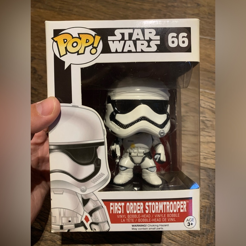 STAR WARS FIRST ORDER STORMTROOPER FUNKO